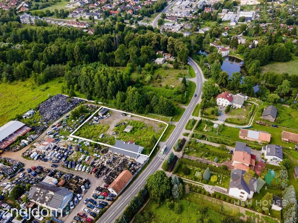 Grunt inwestycyjny z WZ i domem -ul. Jagiellońska - zdjęcie 3