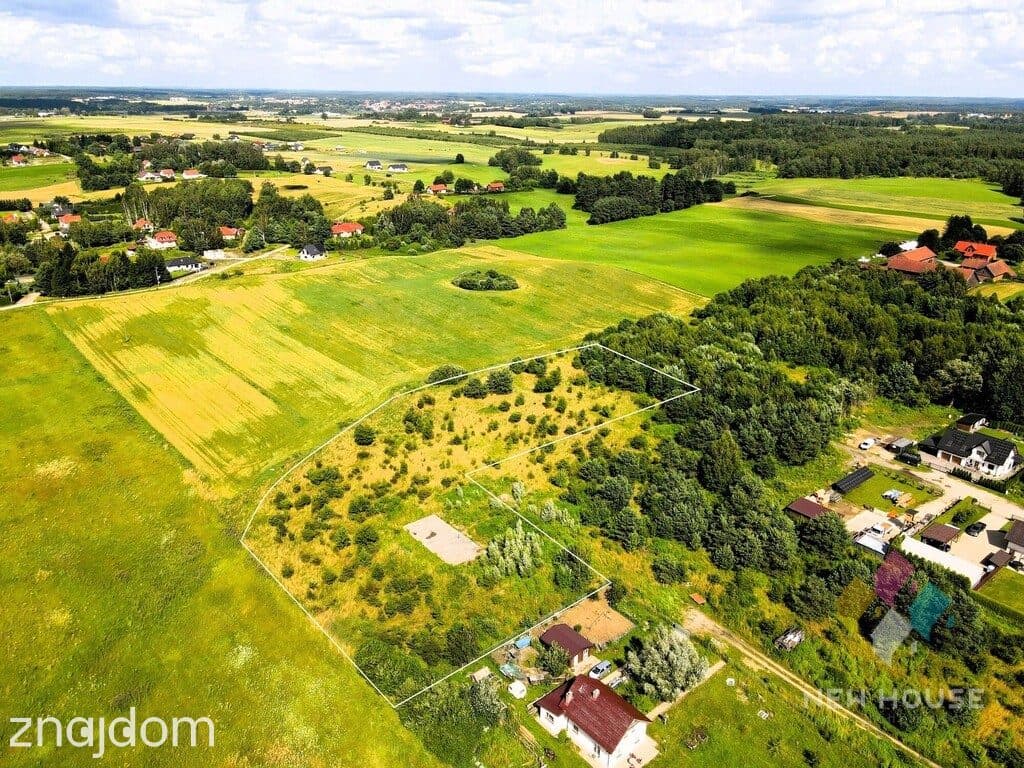 Działka pod zabudowę, możliwość podziału-Kaplityny