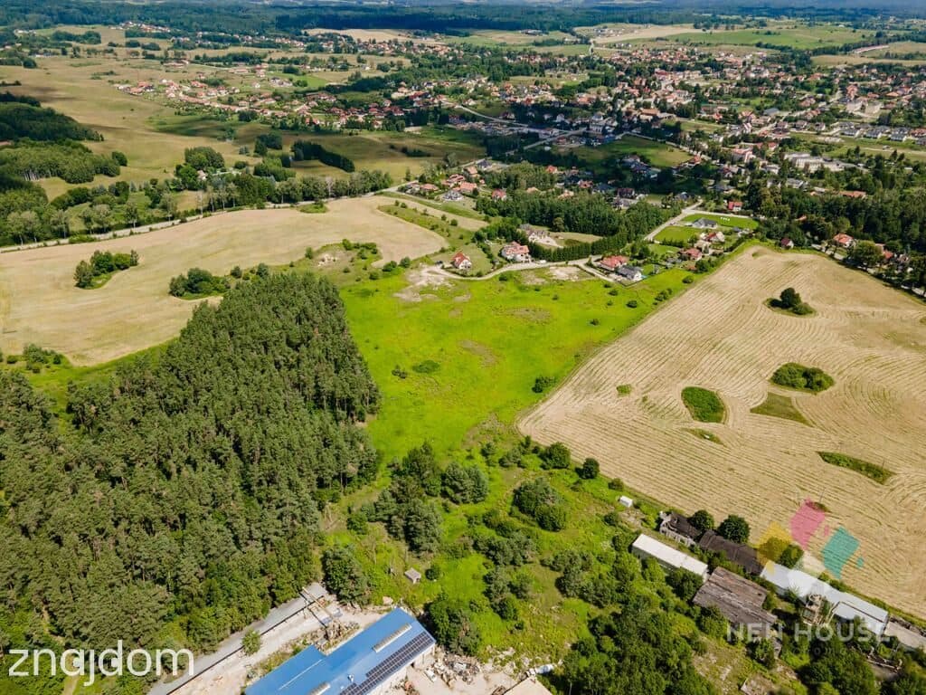 Działka z warunkami zabudowy, przy lesie - zdjęcie 5