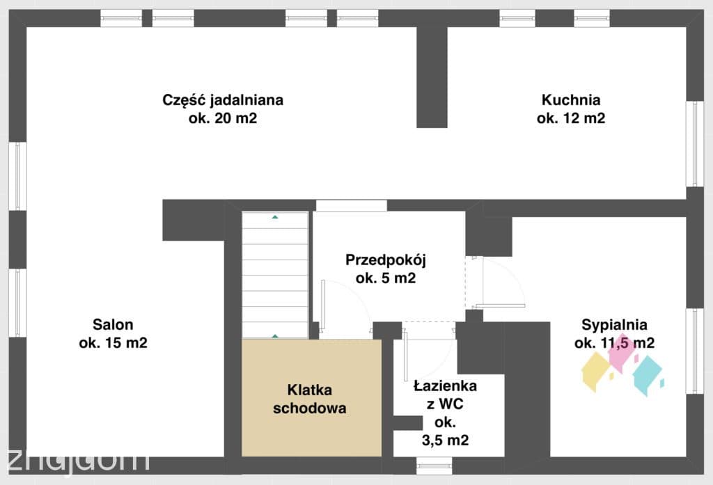 Nad Jez. Długim, 2 pok., ogród, ok. 68 m2 - zdjęcie 11