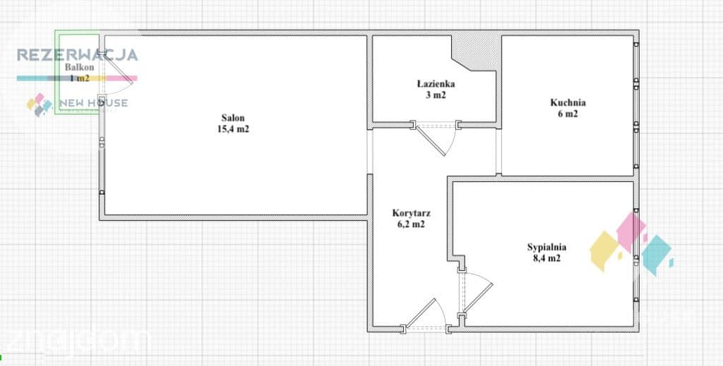 Kołobrzeska, 2 pokoje, 39 m2, 7 piętro, winda - zdjęcie 8