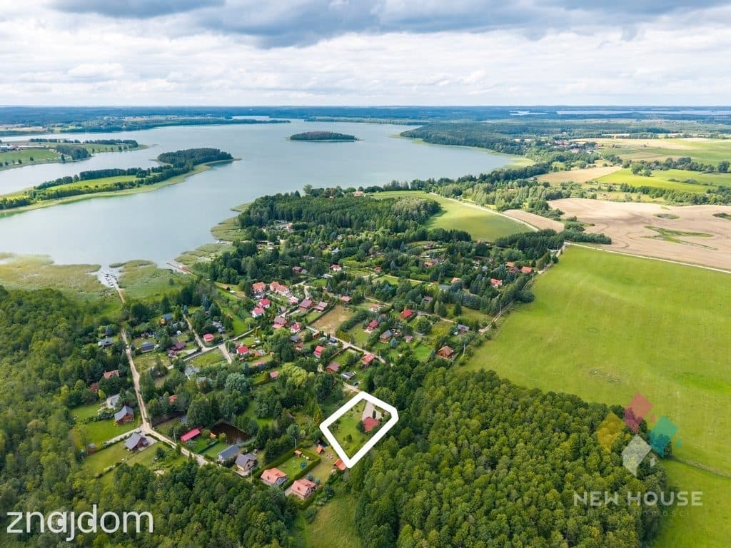 Działka rekreacyjna, pow. 1381 m2 w pobliżu jezior - zdjęcie 12
