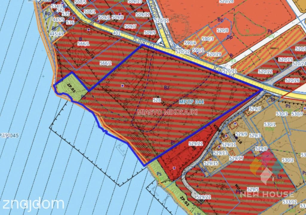 Mikołajki, budowlana z MPZP, 240 m linii brzegowej - zdjęcie 7
