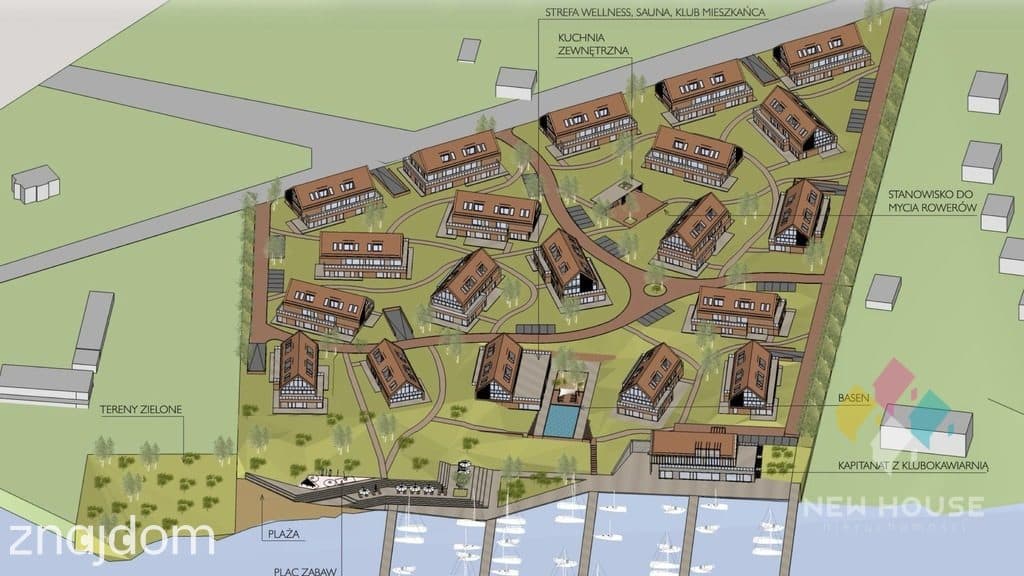 Mikołajki, budowlana z MPZP, 240 m linii brzegowej - zdjęcie 16