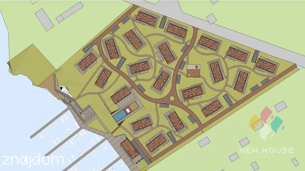 Mikołajki, budowlana z MPZP, 240 m linii brzegowej - zdjęcie 17