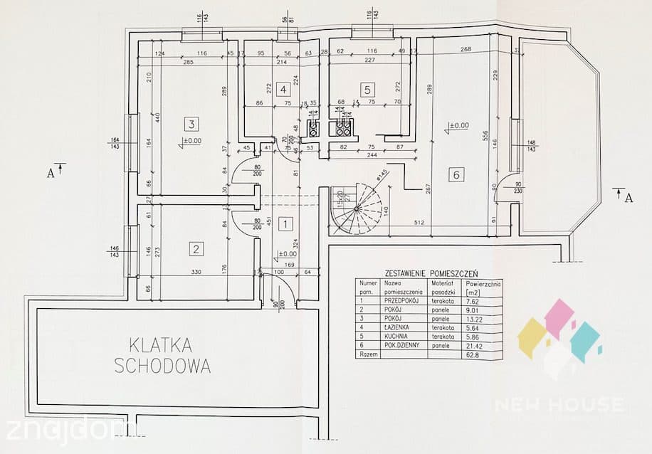 Słupy, dwupoziomowe mieszkanie, balkon, m.post. - zdjęcie 19