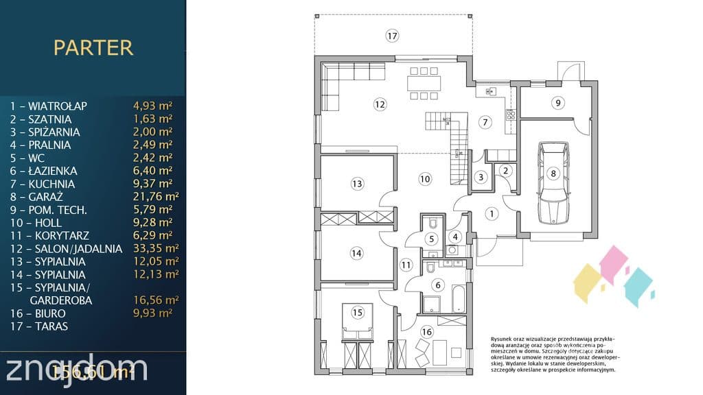 Nietuzinkowy dom pasywny, 5 pokoi, garaż, 220 m2, - zdjęcie 9