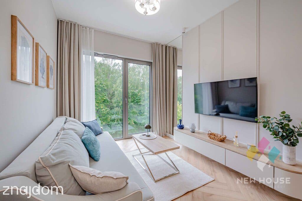 Kapitańska, apartament nad jez. Ukiel, pow. 32,76 m2