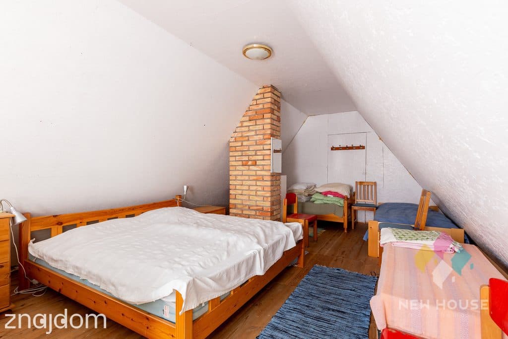 Dom wolnostojący w stylu warmińskim, las, jezioro - zdjęcie 18