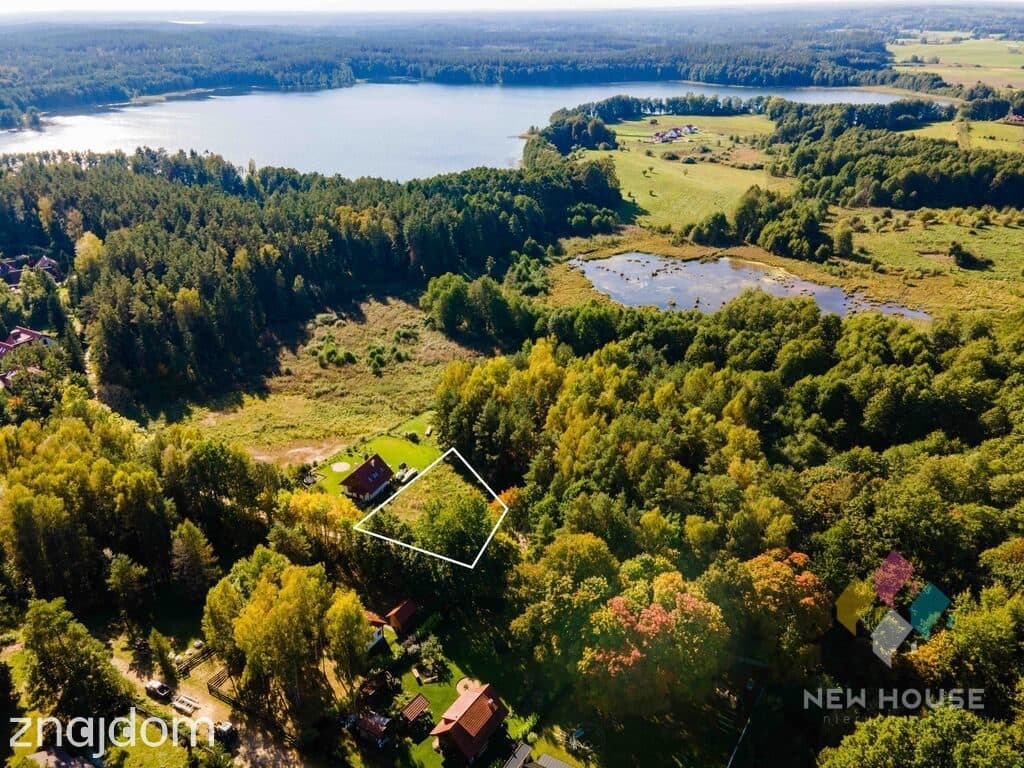 Wyjątkowe miejsce pod dom – lasy, jeziora i natura, Zapurdka