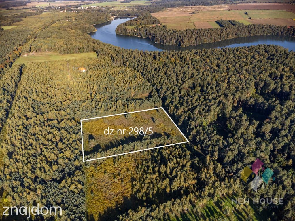 Działka na Mazurach w gminie Grunwald w otoczeniu lasów i jezior - zdjęcie 2