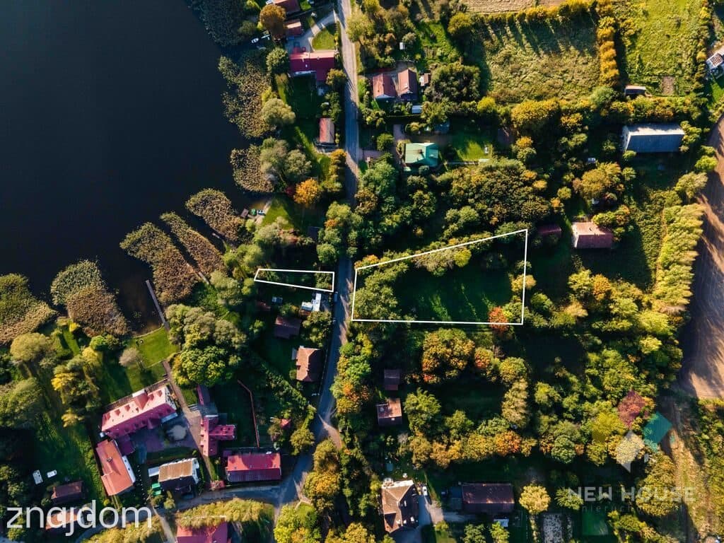 Działka z widokiem na Jezioro Luterskie i własnym dostępem do brzegu - zdjęcie 3