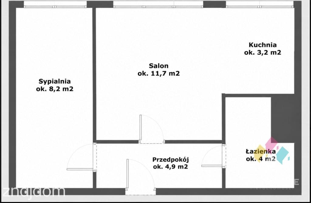 Dworcowa 32 m2, park, widok, 2 pokoje - zdjęcie 7