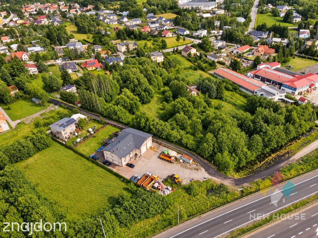 Działka inwestycyjna, S7, MPZP, media 3484 m2 - zdjęcie 4