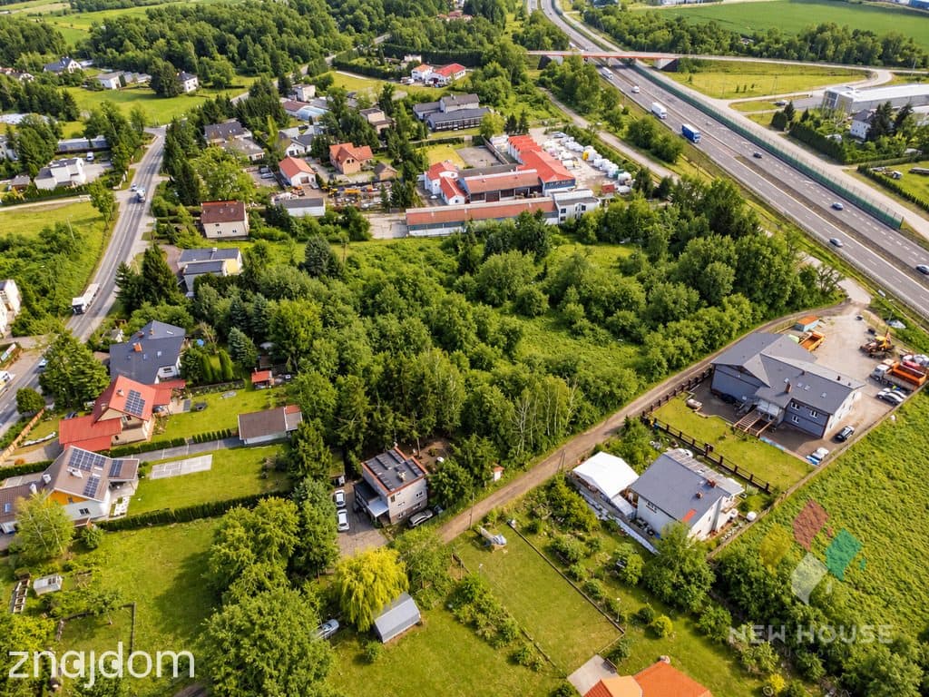 Działka inwestycyjna, S7, MPZP, media 3484 m2 - zdjęcie 6