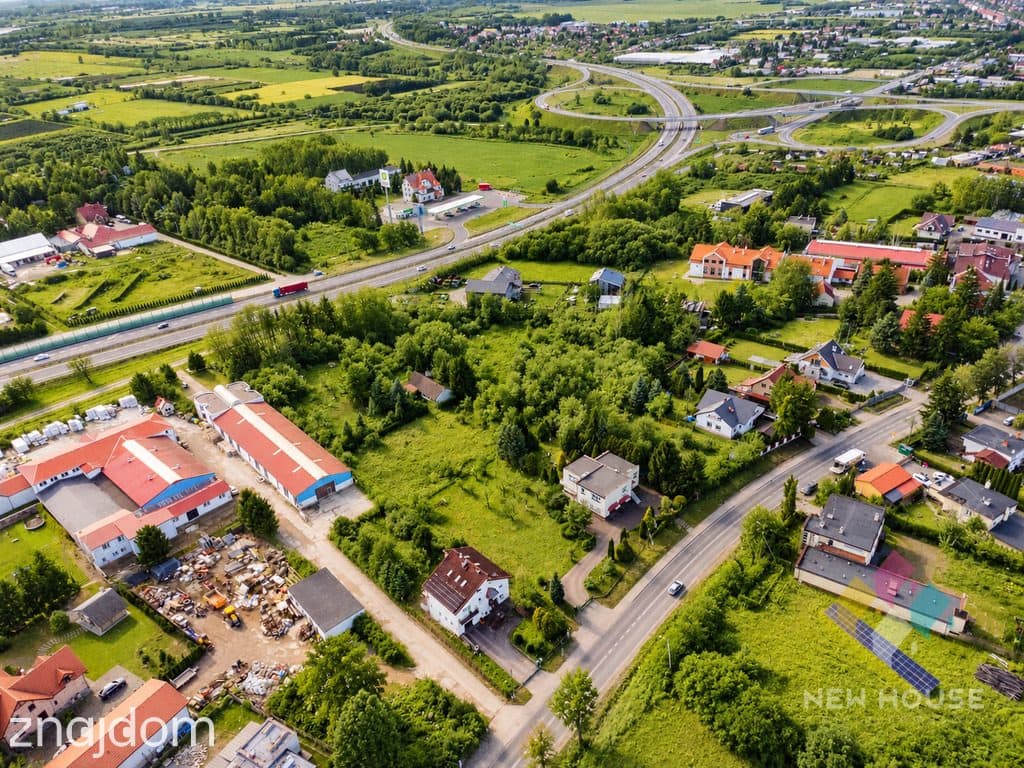 Działka inwestycyjna, S7, MPZP, media 3484 m2 - zdjęcie 3