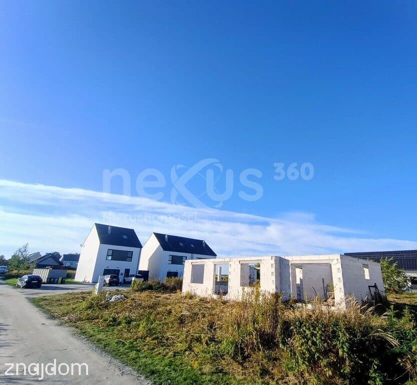 DZIAŁKA 926 m² Z ROZPOCZĘTĄ BUDOWĄ DOMU | OLEŚNICA – RATAJE - zdjęcie 5