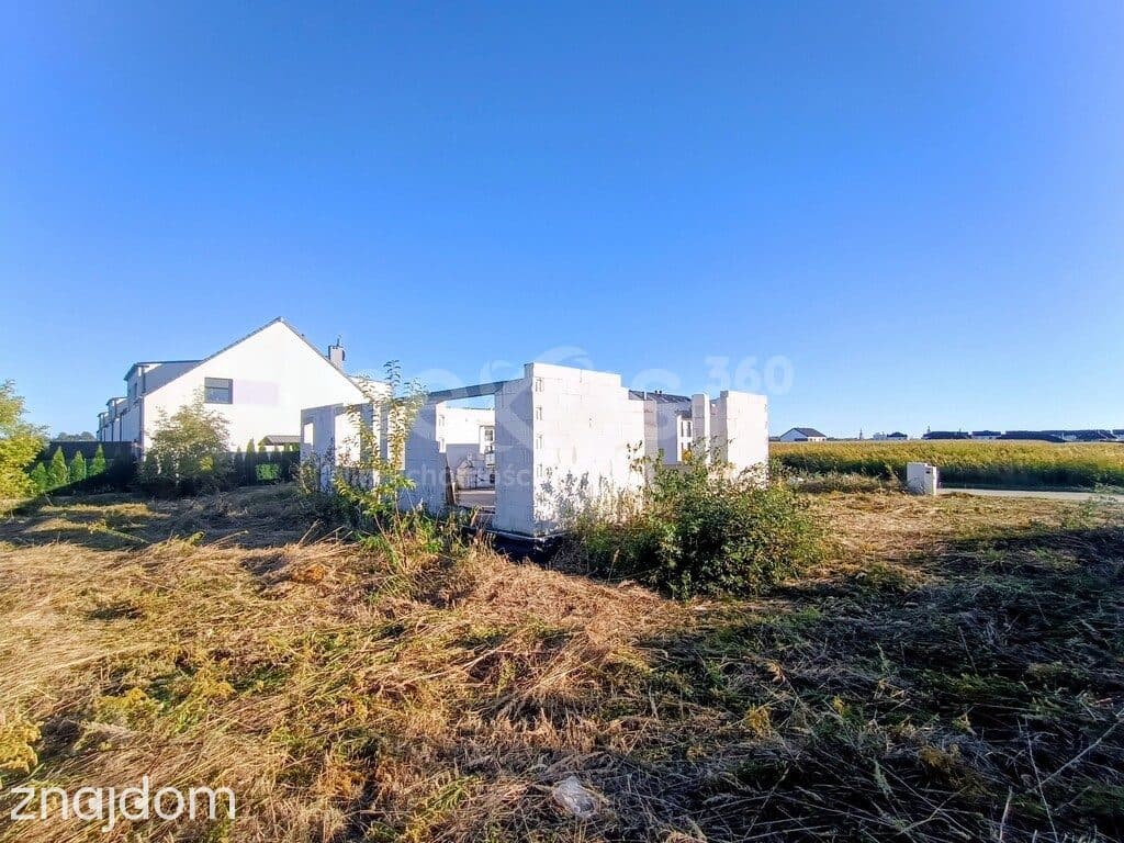 DZIAŁKA 926 m² Z ROZPOCZĘTĄ BUDOWĄ DOMU | OLEŚNICA – RATAJE - zdjęcie 7