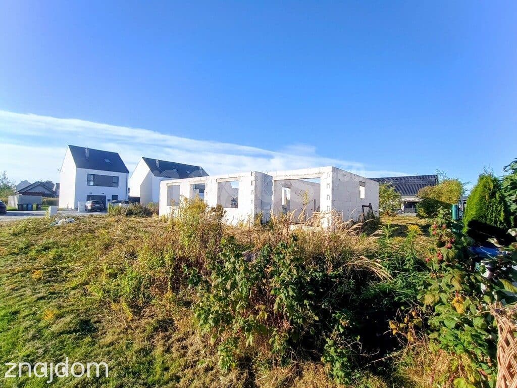 DZIAŁKA 926 m² Z ROZPOCZĘTĄ BUDOWĄ DOMU | OLEŚNICA – RATAJE - zdjęcie 9