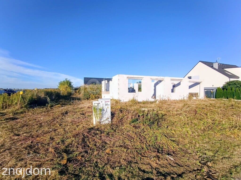 DZIAŁKA 926 m² Z ROZPOCZĘTĄ BUDOWĄ DOMU | OLEŚNICA – RATAJE - zdjęcie 10