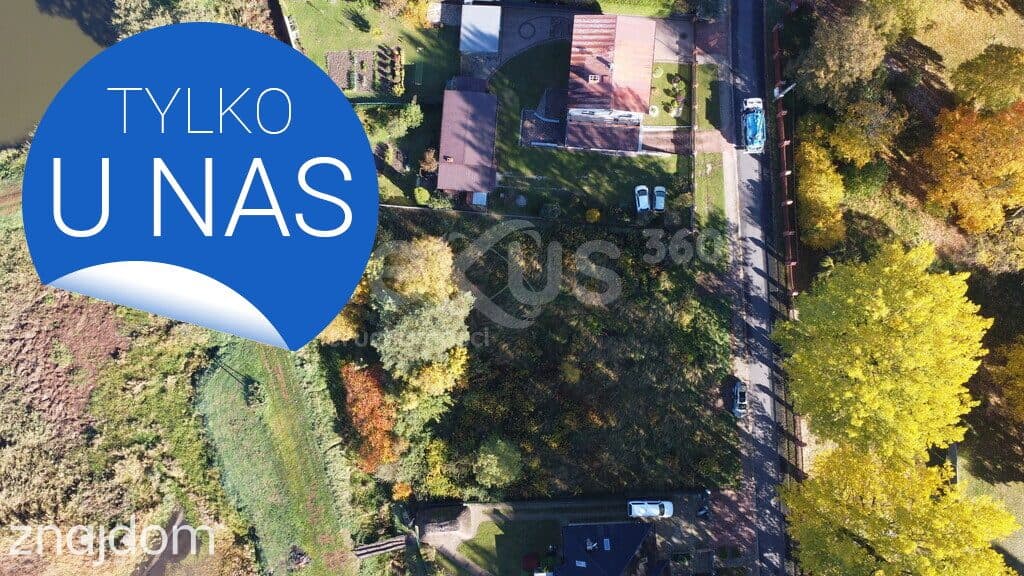 Działka budowlana 1004 m² przy stawach, Dobroszyce, pełne media!