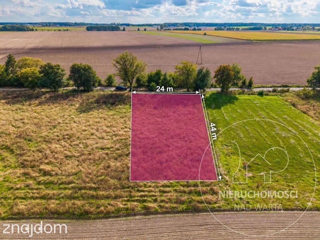 Potrzanowo | 1062 m² | MPZP | prąd przy działce |