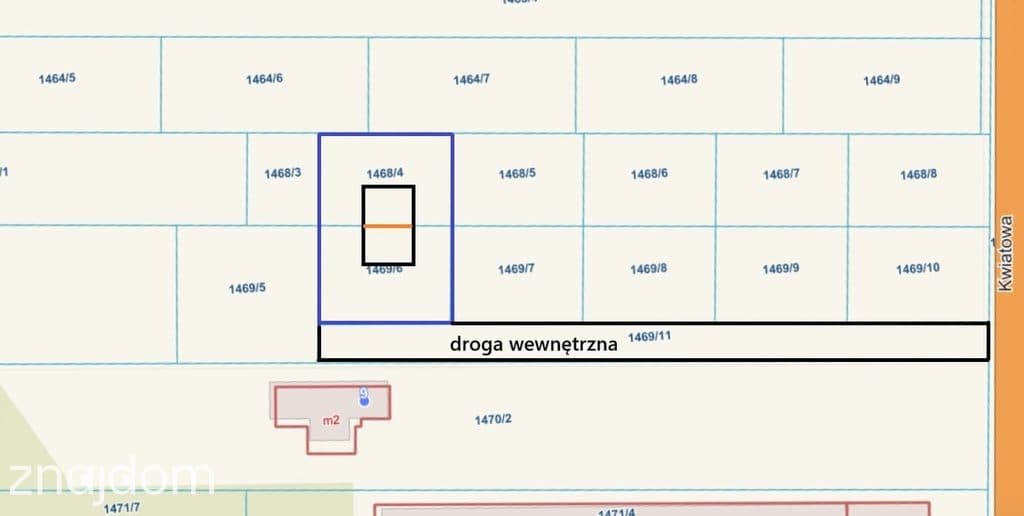 Działka z WZ pod dom, bliźniak lub 2 domy - zdjęcie 2