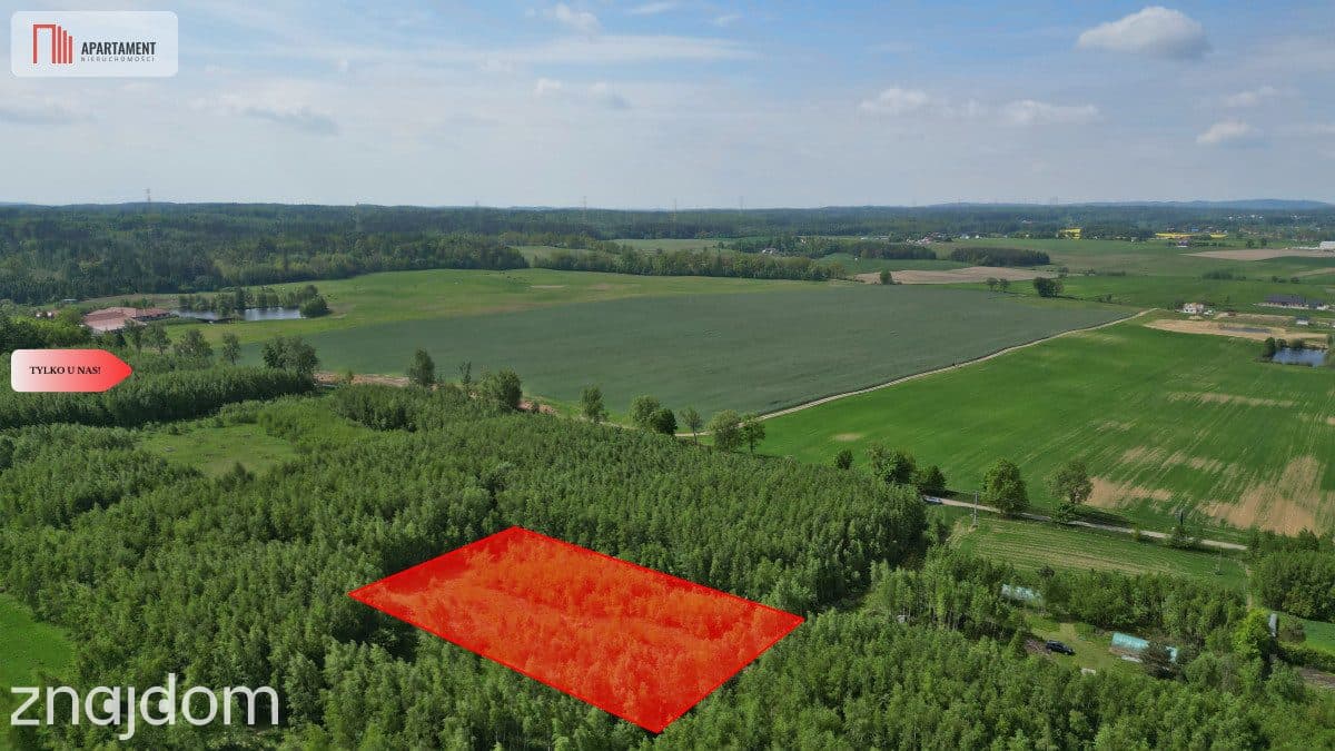 Działka Borcz 3069 m2 MPZP