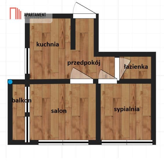 2 pokoje/kuchnia/balkon/od zaraz/miejsce postojowe - zdjęcie 3