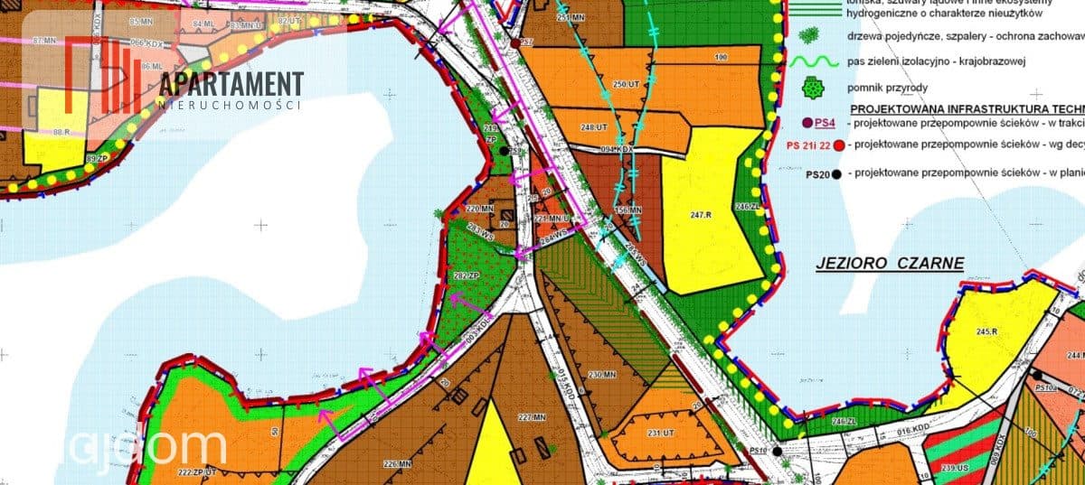 Ponad 1 ha Działka z Linią brzegową i MPZP Osiek - zdjęcie 9