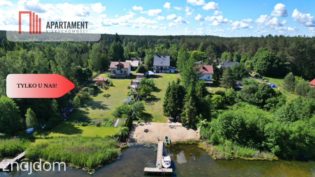Dom nad jeziorem z własną plażą i pomostem! - zdjęcie 2