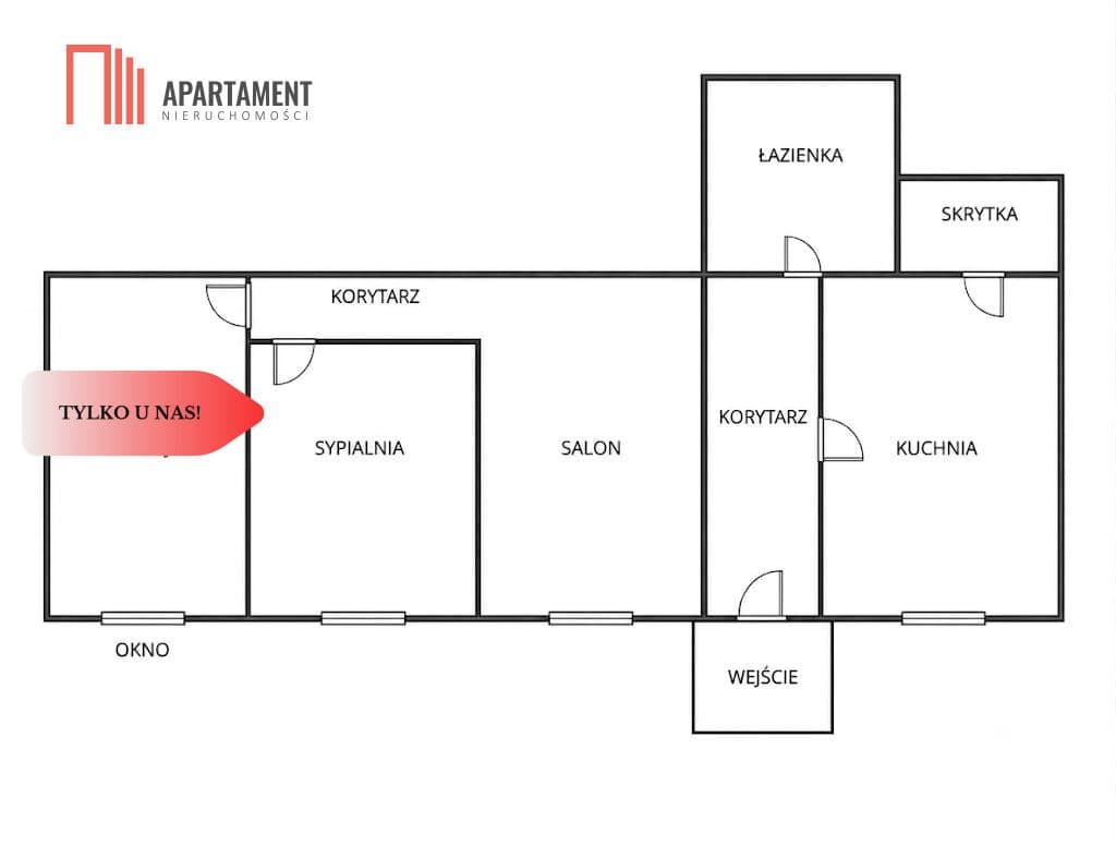 3 pokoje/65,50 m2/parter/ parking/tereny zielone - zdjęcie 4
