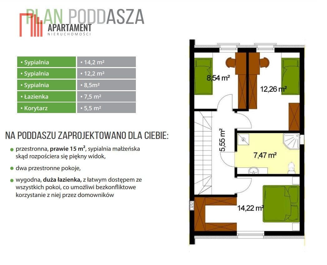 Nowoczesny Dom szerogowy 98,50 m2 - zdjęcie 17