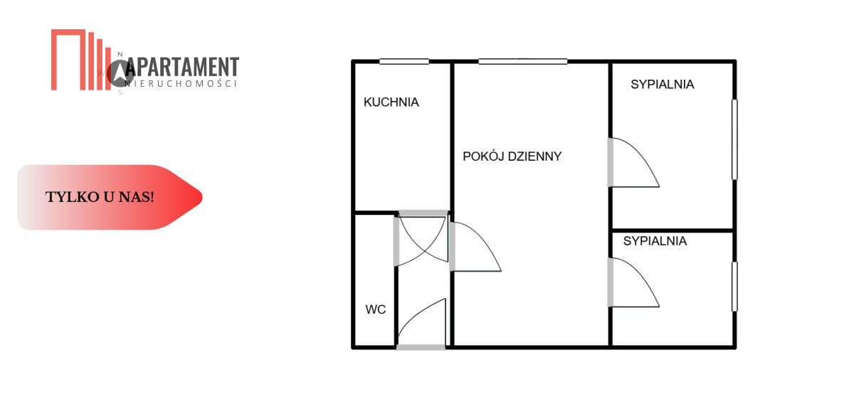Mieszkanie z dużym potencjałem aranżacyjnym. - zdjęcie 19