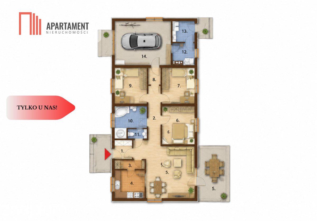 Na sprzedaż działka budowlana 1028 m² z projektem - zdjęcie 6