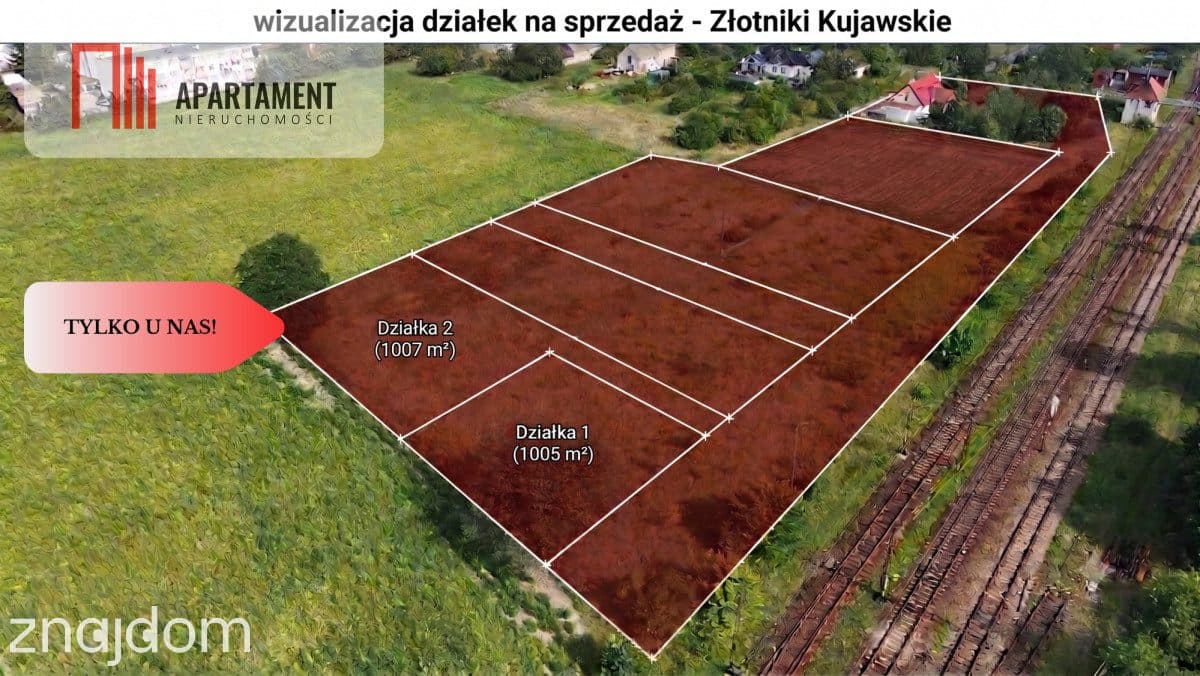 *Złotniki Kuj - działki z WZ, duży potencjał