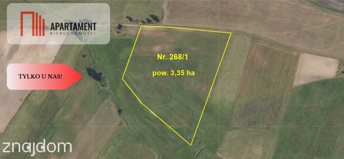Tylko u Nas! Działka rolna o pow. 3,35 ha. - zdjęcie 2