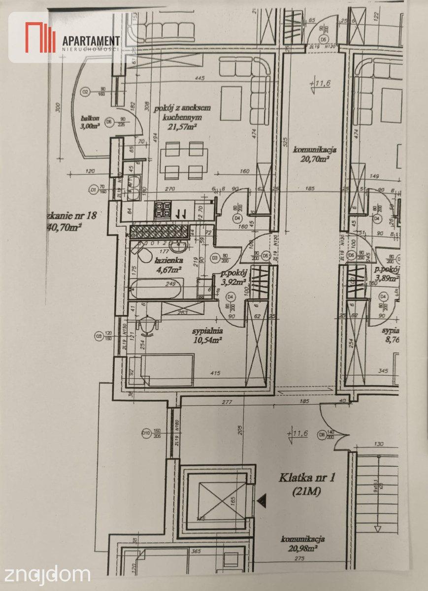 2 pok. 40,70 m2 Jana III Sobieskiego - zdjęcie 10