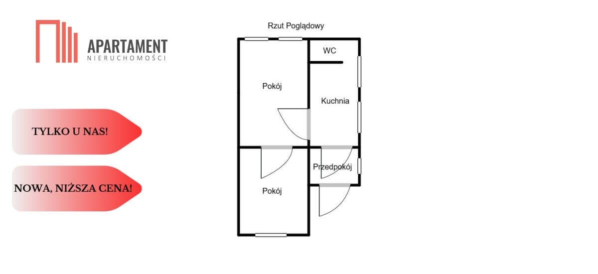 Mieszkanie na parterze z ogródkiem - Kruszwica - zdjęcie 9