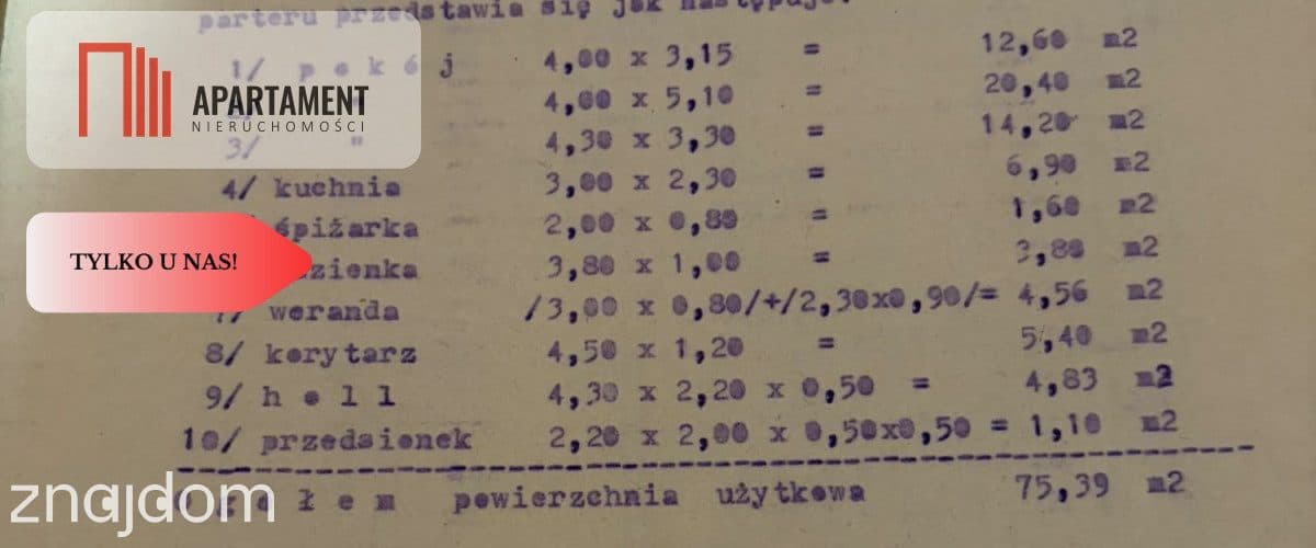 Tylko u nas. Mieszkanie w Nakle, parter, 75 mkw. - zdjęcie 14