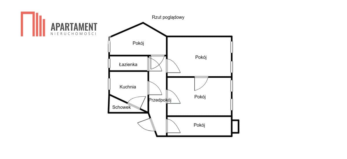 Duże mieszkanie z balkonem - Kruszwica - zdjęcie 14