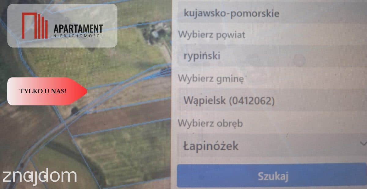 Działka rolna Łapinóżek 5,19 hektara - zdjęcie 5