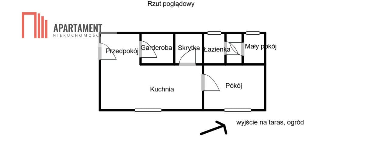 Mieszkanie w Markowicach - parter - zdjęcie 13