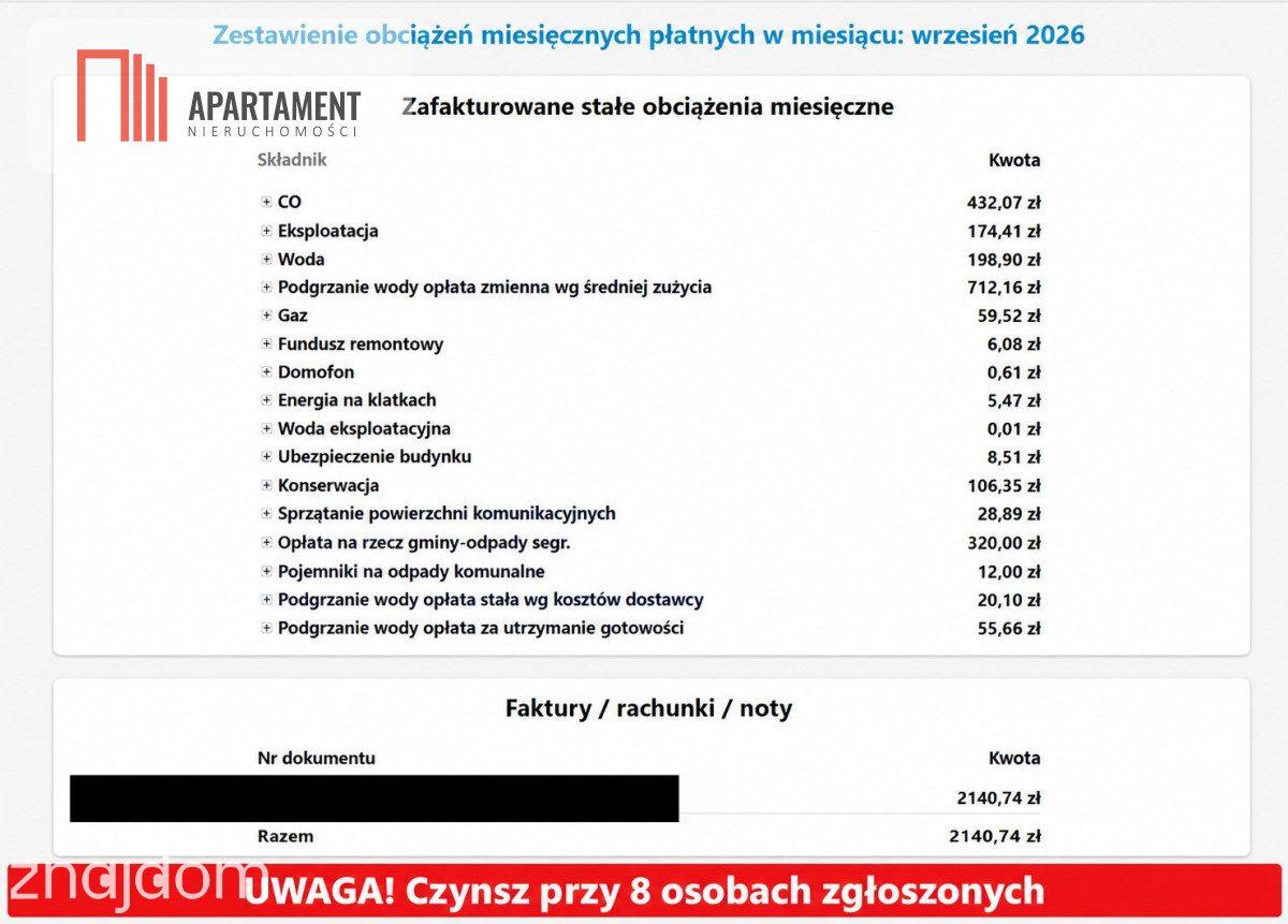 M4 z balkonem w bloku - Gniewkowo - zdjęcie 12