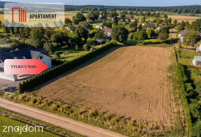 Działka budowlana 1300 m² Dąbrówka Słupska
