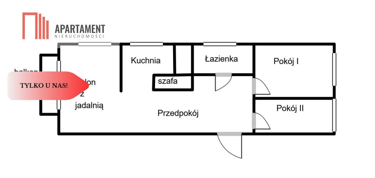 Funkcjonalne mieszkanie z oknami na las i zieleń - zdjęcie 17