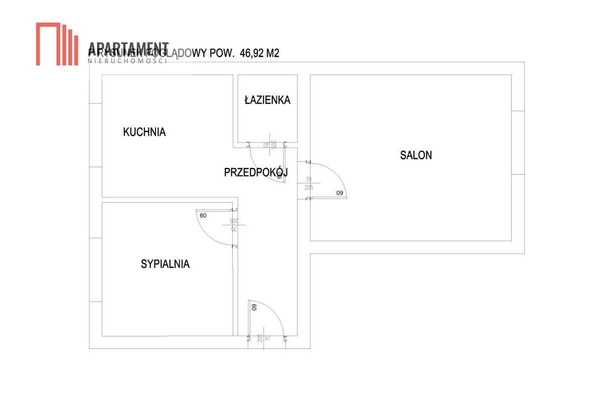 Mieszkanie po remoncie 46,92 m2, Łęgnowo,Bydgoszcz - zdjęcie 15