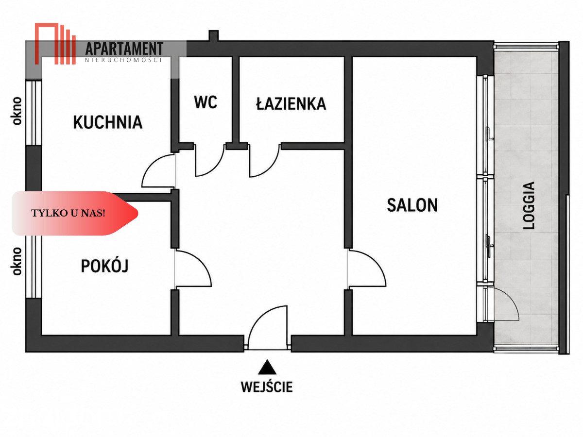 M-3 Wyżyny 1 piętro, loggia. - zdjęcie 11