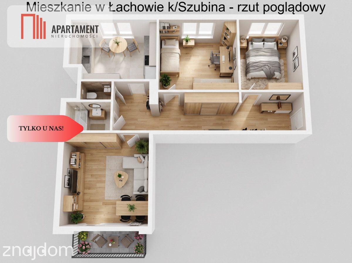 *Łachowo 3 pokoje, parter + 2 garaże! Duża piwnica - zdjęcie 4