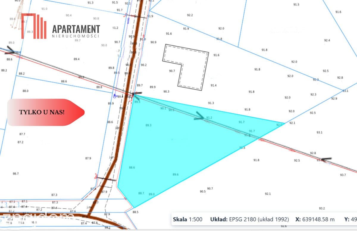 Działka budowlana 1294 m² | Gardeja | MPZP - zdjęcie 6
